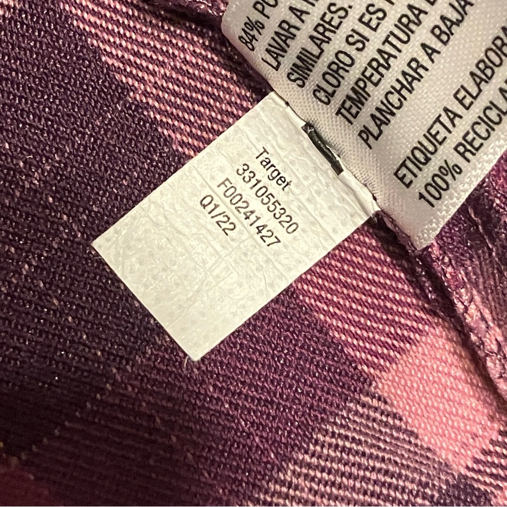 Purple & Pink Plaid Pleated Schoolgirl Skirt - Picture 9 of 12
